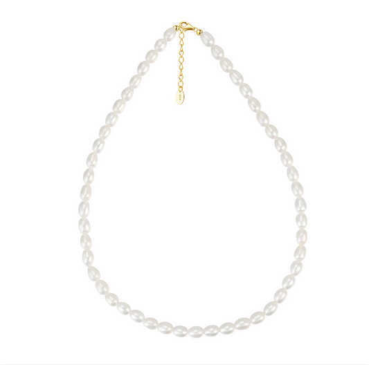 Dainty pearl Necklace